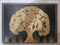 Handcrafted Sikki Art Wall Frame – Tree of Life Design from Bihar Folk Craft