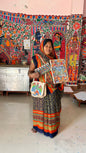 332 Handmade Madhubani Painting Bags & Wallet Set – Traditional Indian Folk Art | Bihar Handicraft